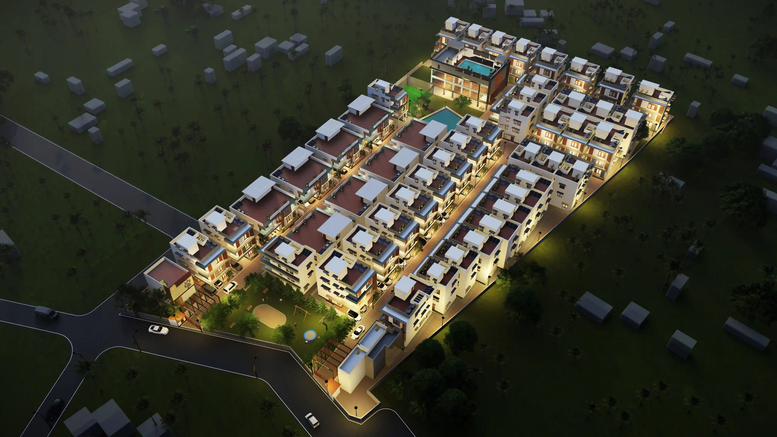 Royal Kalpataru — luxury 4 and 5 BHK villas for sale in Coimbatore Ganapathy