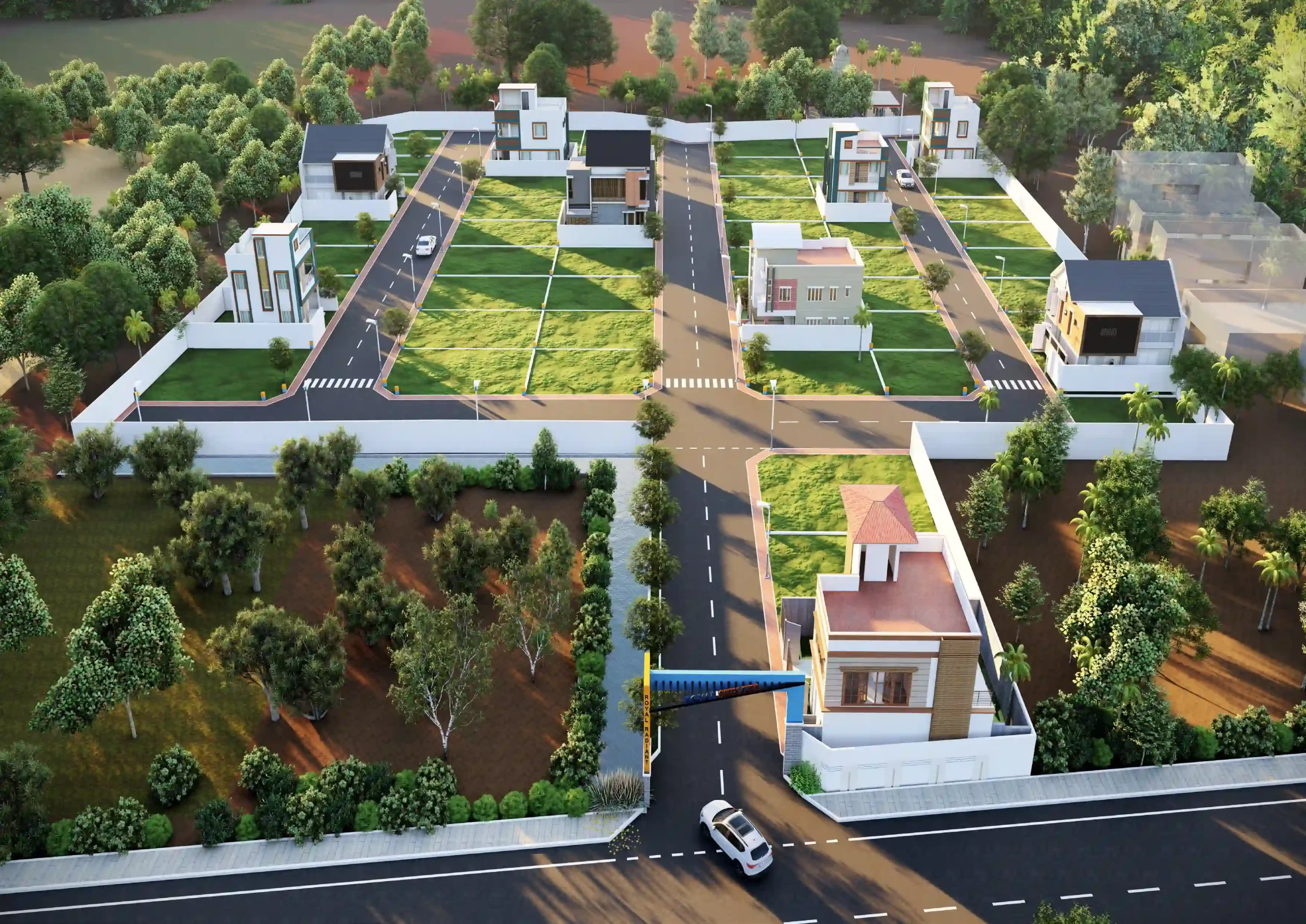 Royal Radiant — DTCP and RERA approved plots for sale in Trichy Vayalur Road