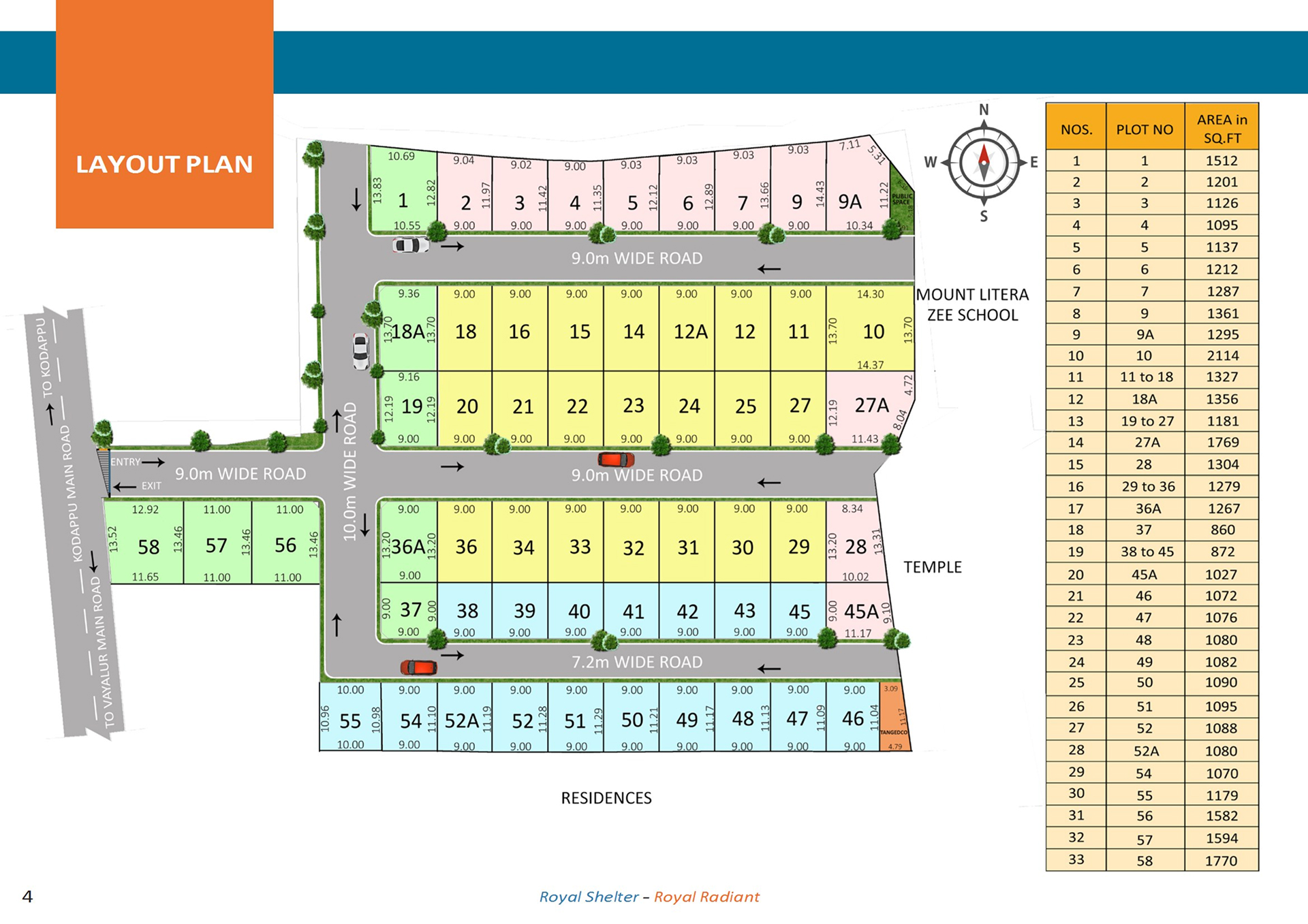 Royal Radiant, Trichy plots in trichy